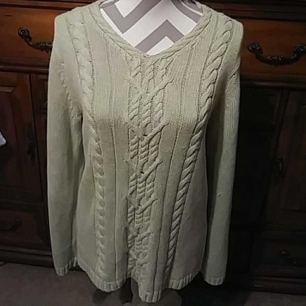Crocheted sweater